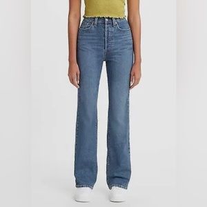 Levi's Women's Ribcage Bootcut Jeans 32 x 33 (MSRP $79)
